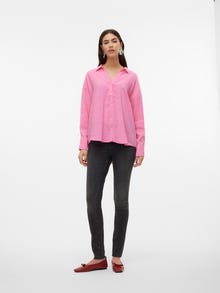 Vero Moda VMQUEENY Skjorte -Pink Cosmos - 10289349