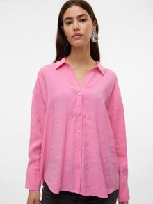 Vero Moda VMQUEENY Skjorte -Pink Cosmos - 10289349