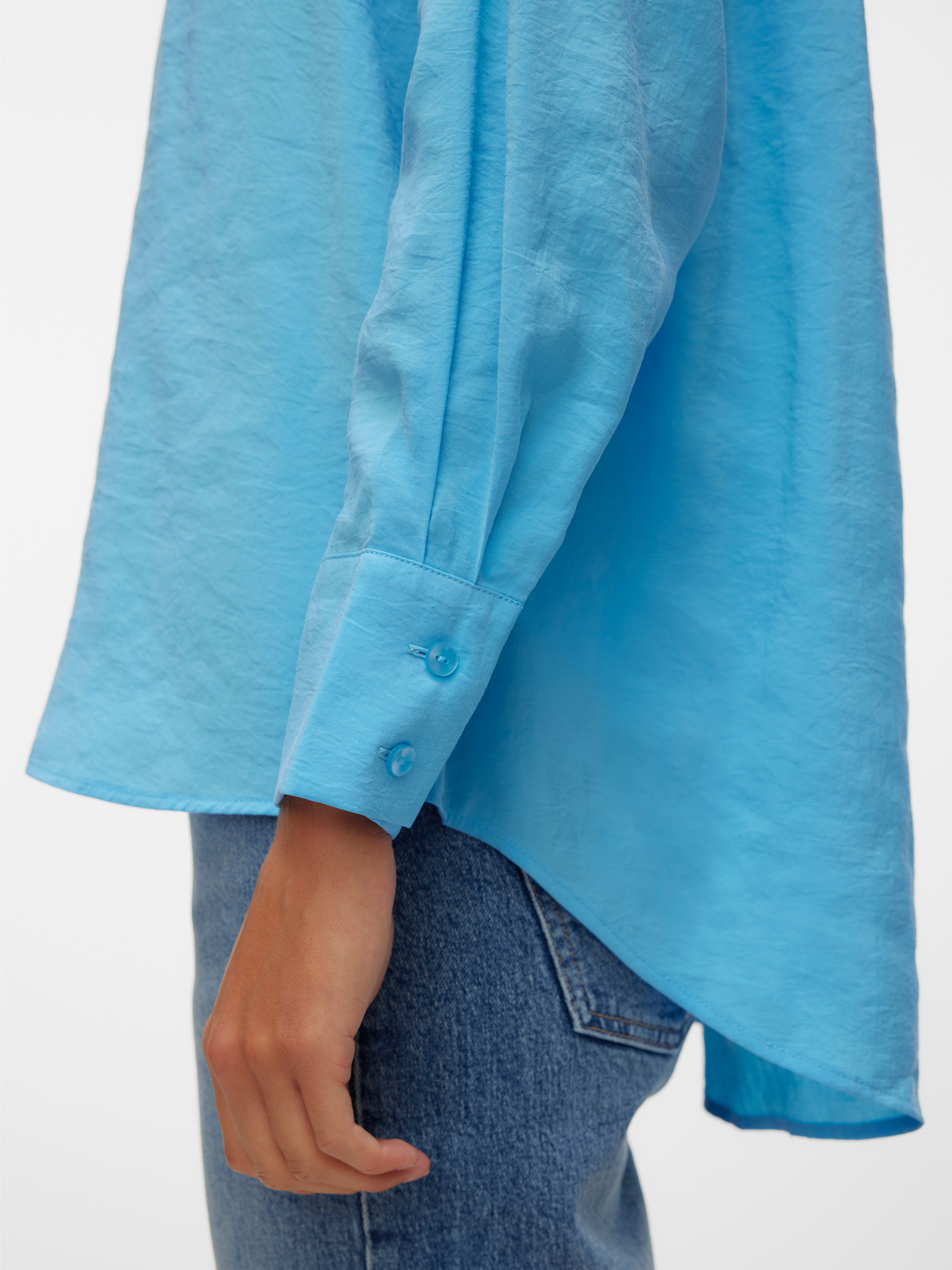 VERO MODA dam skjorta VMLINN - Bonnie Blue main image 1