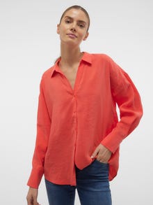 Vero Moda VMQUEENY Overhemd -Cayenne - 10289349