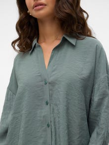 Vero Moda VMQUEENY Shirt -Balsam Green - 10289349