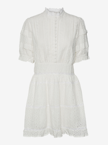 Vero Moda VMNONNIE Kurzes Kleid -Snow White - 10289371