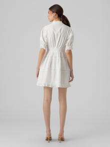 Vero Moda VMNONNIE Kurzes Kleid -Snow White - 10289371