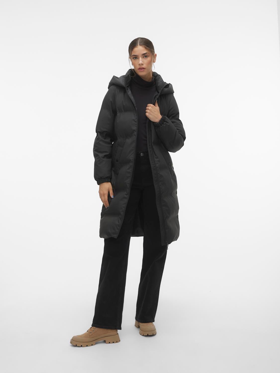 Vero moda hotsell black coat