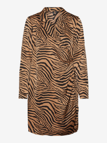 Vero Moda VMLOLA Korte jurk -Cuban Sand - 10289425
