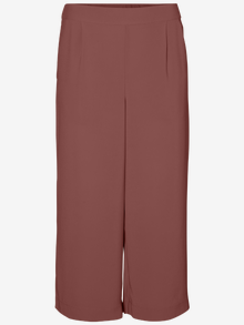 Vero Moda VMCOCO Mittlere Taille Culottehose -Marsala - 10289453