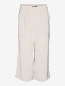 Vero Moda VMCOCO Średnia talia Spodnie Culottes -Silver Lining - 10289453