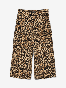 Vero Moda VMCOCO Medelhög midja Culottebyxor -Tigers Eye - 10289453