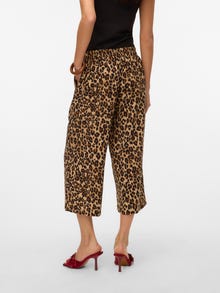 Vero Moda VMCOCO Medelhög midja Culottebyxor -Tigers Eye - 10289453
