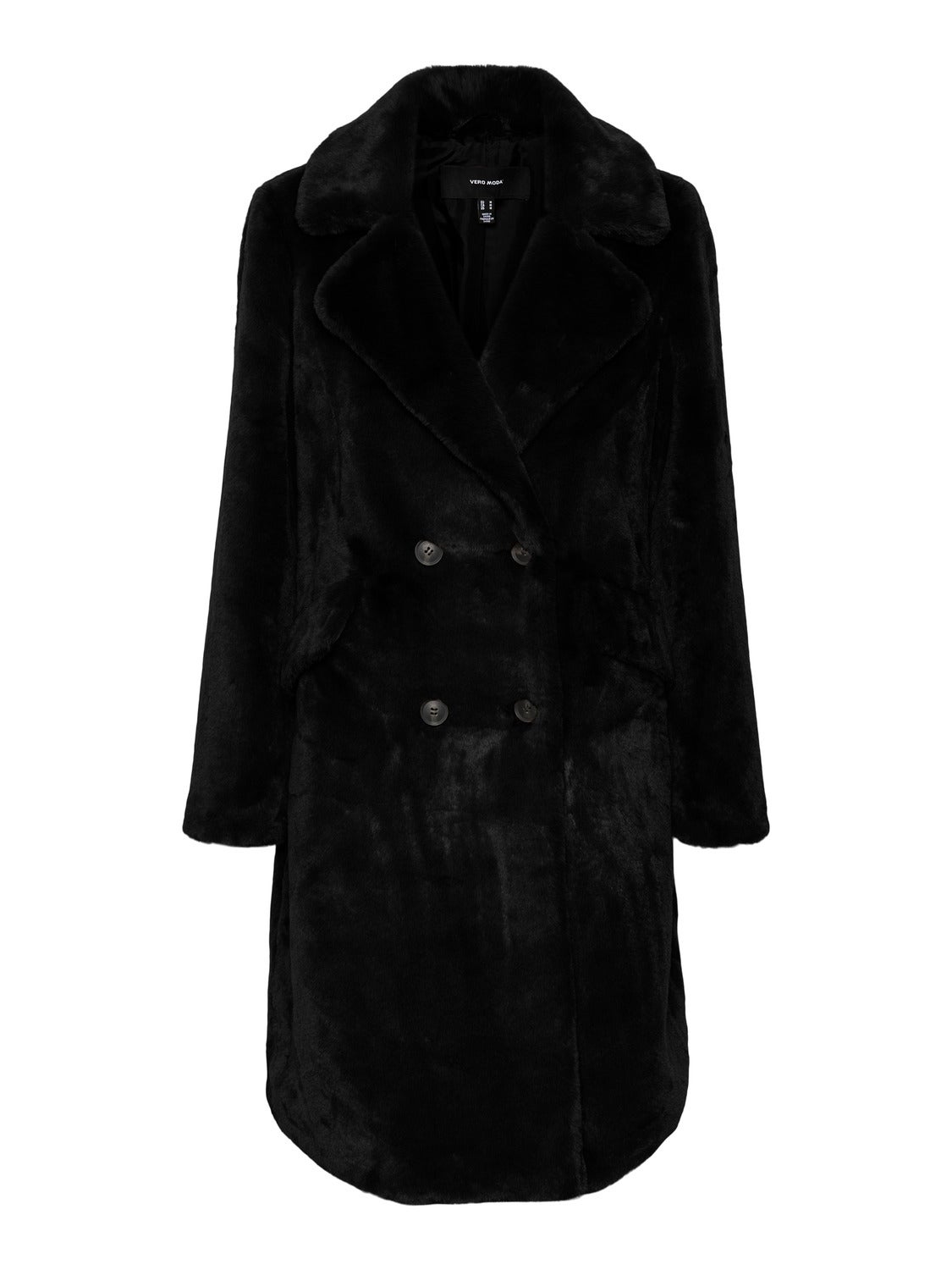 Faux fur clearance coat vero moda