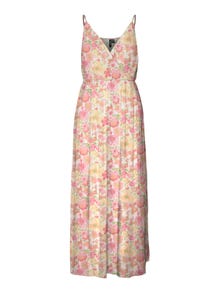 Vero Moda VMSMILLA Long dress -Birch - 10289487