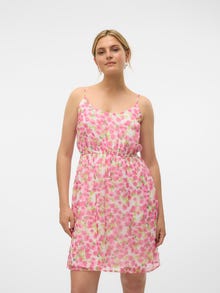 Vero Moda VMSMILLA Kurzes Kleid -Snow White - 10289489