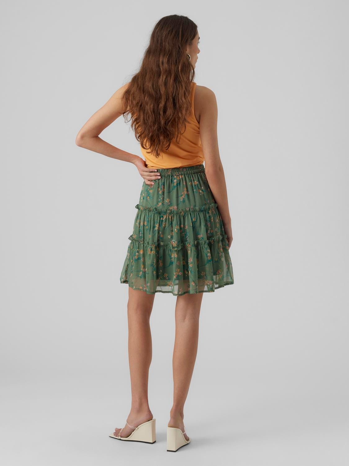 mengen ornament Geneigd zijn Korte rok | Midden Groen | Vero Moda®