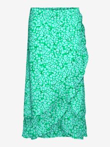 Vero Moda VMSMILLA High waist Lange rok -Bright Green - 10289510