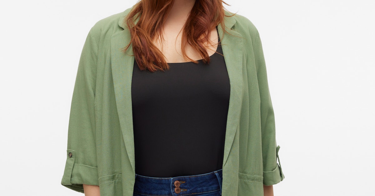 VMJESMILO Blazer | Dunkelgrün | Vero Moda®