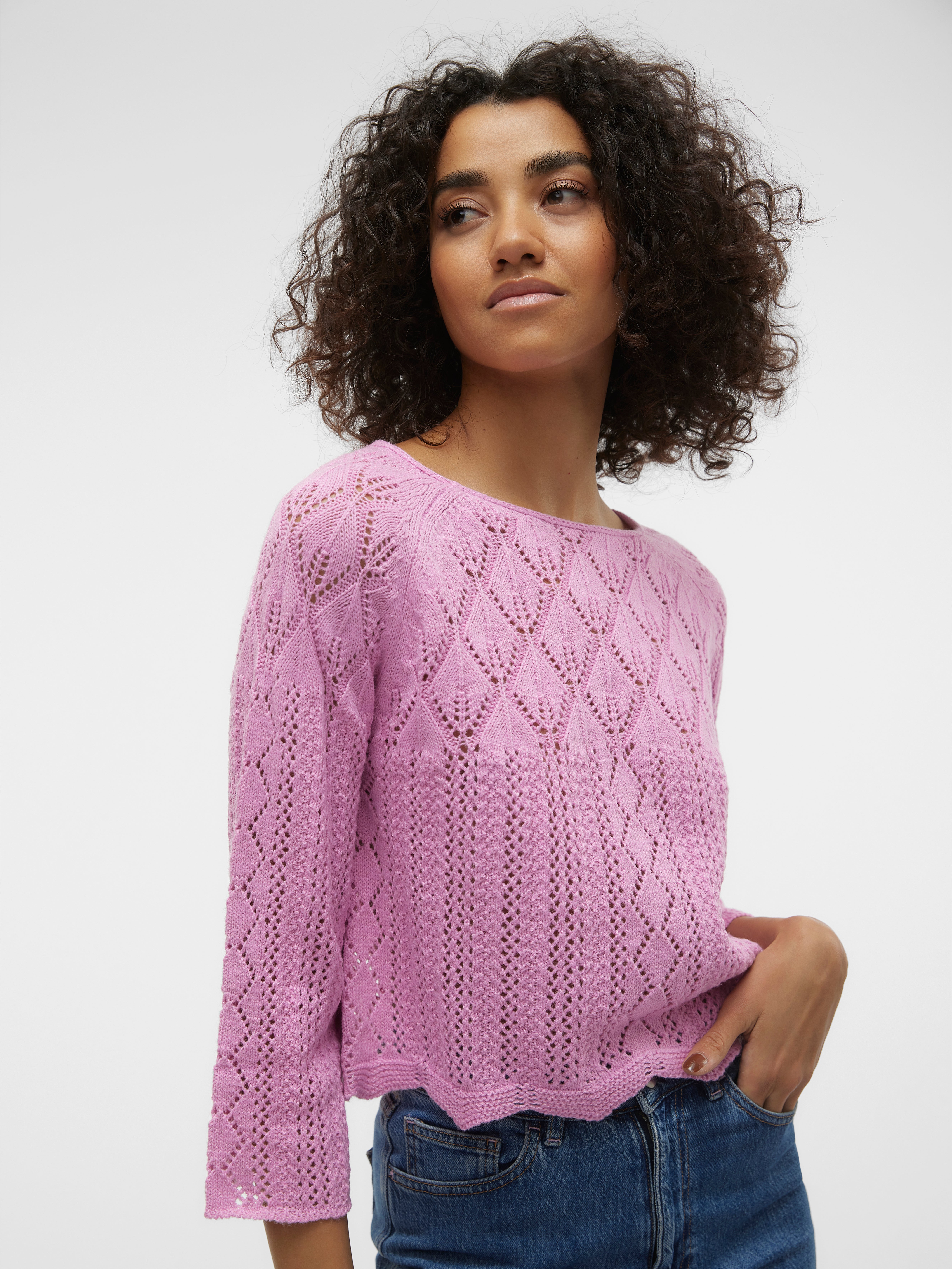 VMGINGER Genser Lys lilla Vero Moda®