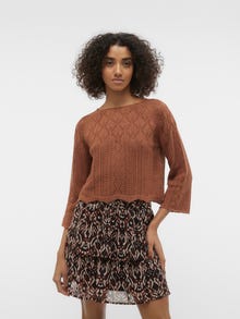 Vero Moda VMGINGER Pullover -Russet - 10289545