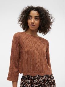 Vero Moda VMGINGER Pullover -Russet - 10289545