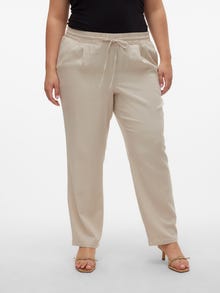 Vero Moda VMCJESMILO Cintura media Pantalones -Silver Lining - 10289648