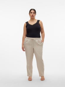 Vero Moda VMCJESMILO Cintura media Pantalones -Silver Lining - 10289648