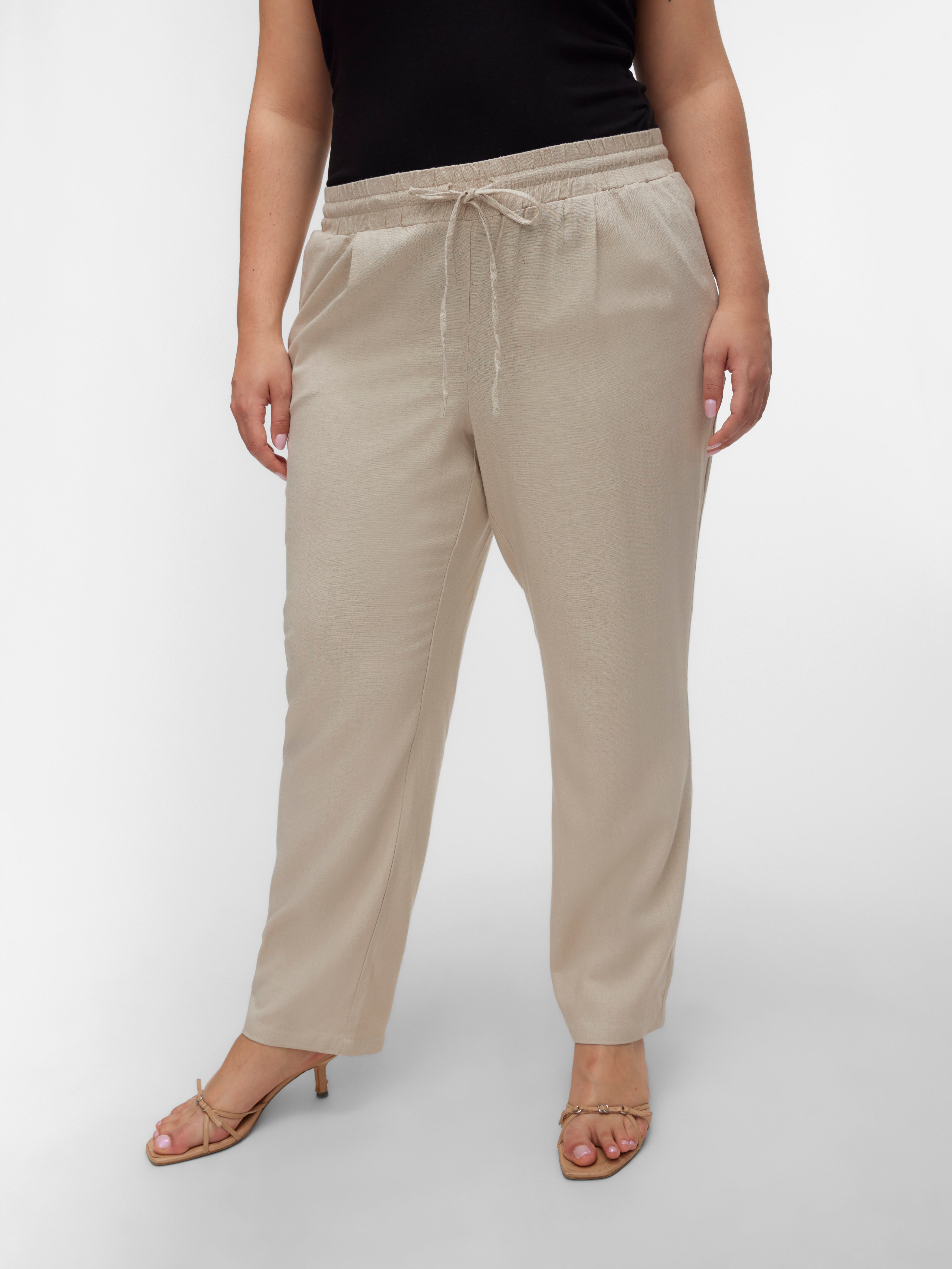 VMJESMILO Pants - Silver Lining