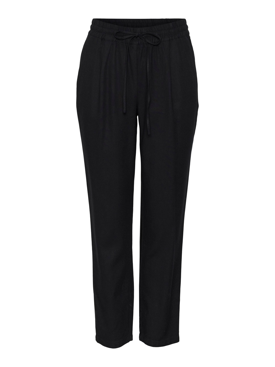 Vero Moda VMJESMILO Taille moyenne Pantalons -Black - 10289648