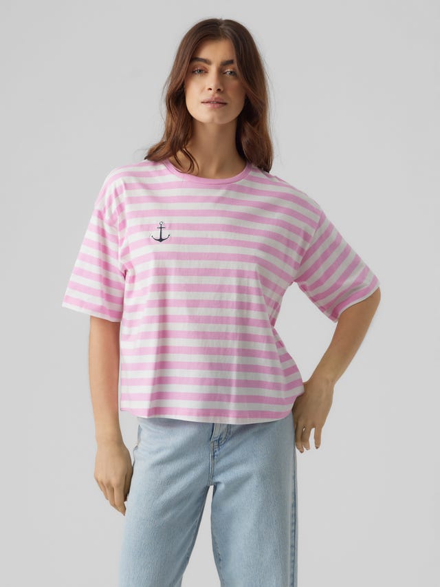 Women's T-shirts: Floral, Striped, Printed & | VERO MODA