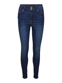 Vero Moda VMSOPHIA Krój skinny Jeans -Dark Blue Denim - 10289737