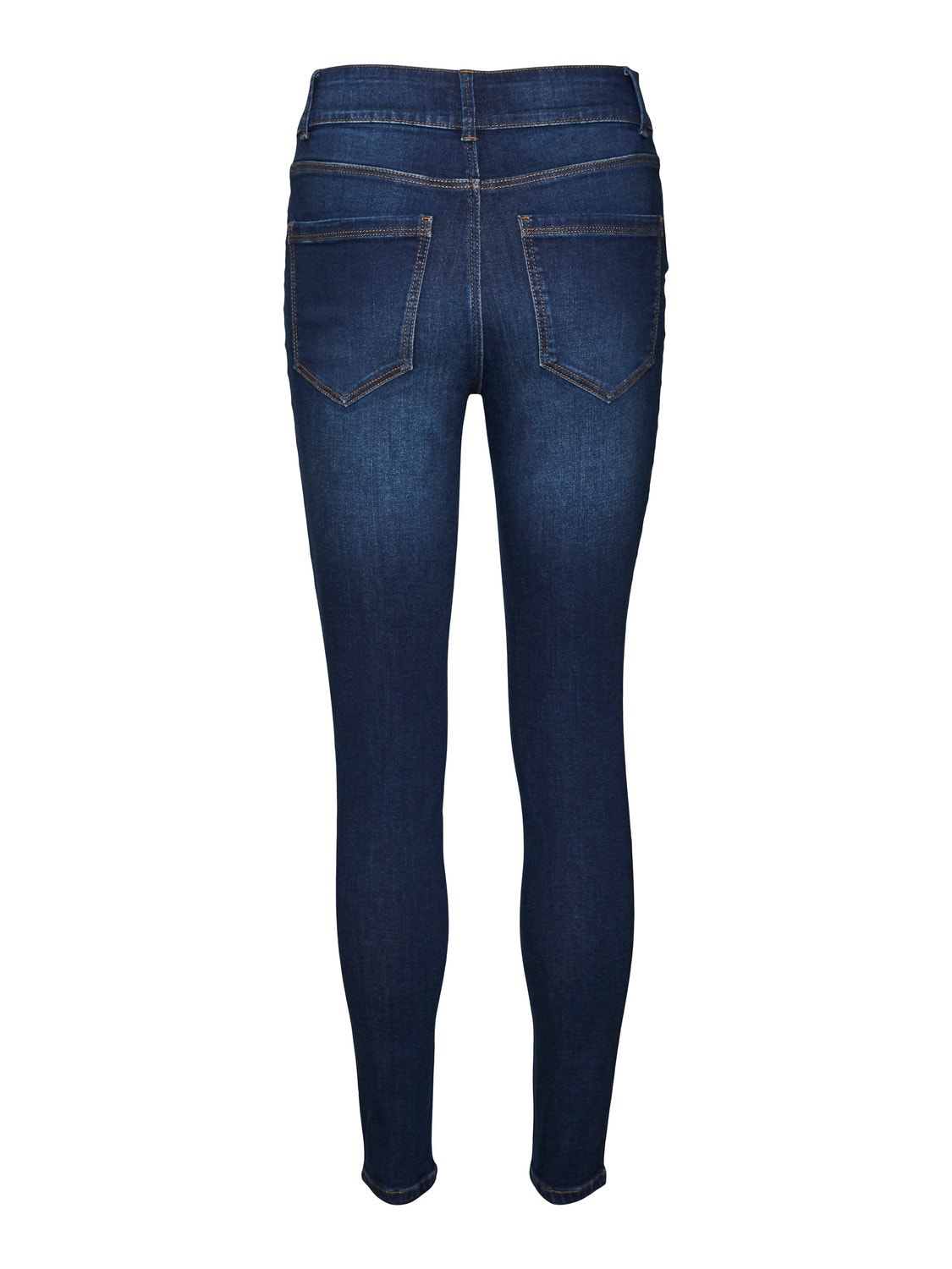 Vero Moda VMSOPHIA Hohe Taille Jeans -Dark Blue Denim - 10289737