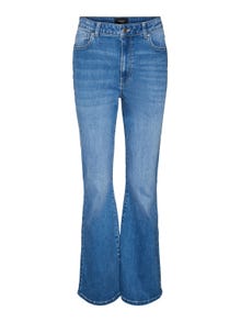 Vero Moda VMSELINA Flared Fit Jeans -Medium Blue Denim - 10289743