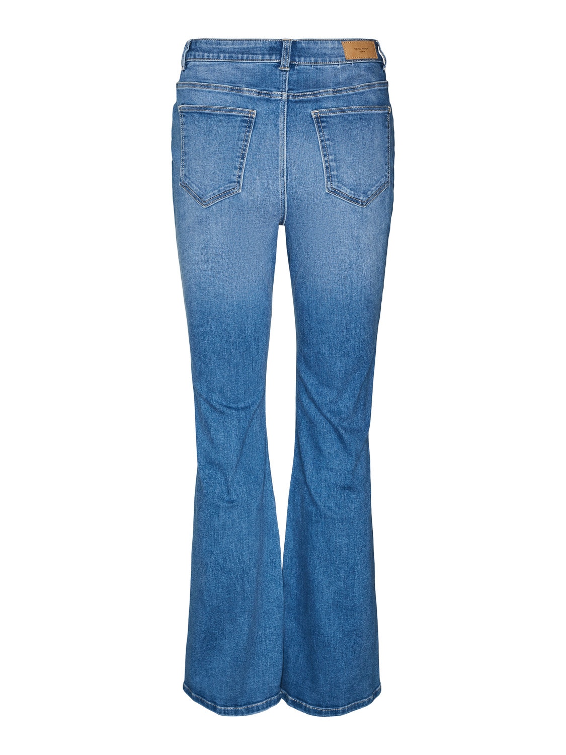 Vero Moda VMSELINA Taille haute Flared Fit Jeans -Medium Blue Denim - 10289743