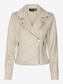 Vero Moda VMJOSE Bikerjacke -Oatmeal - 10289807