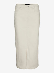 Vero Moda VMWILD Korkea vyötärö Pitkä hame -Pumice Stone - 10289850