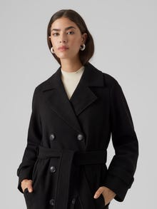 Vero Moda VMFORTUNEVEGA Coat -Black - 10289870