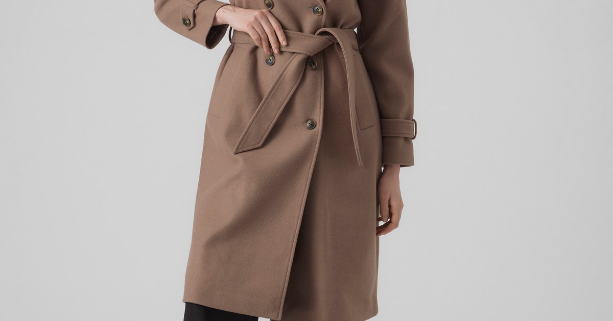 VMFORTUNEVEGA Mantel | Mittelbraun | Vero Moda®