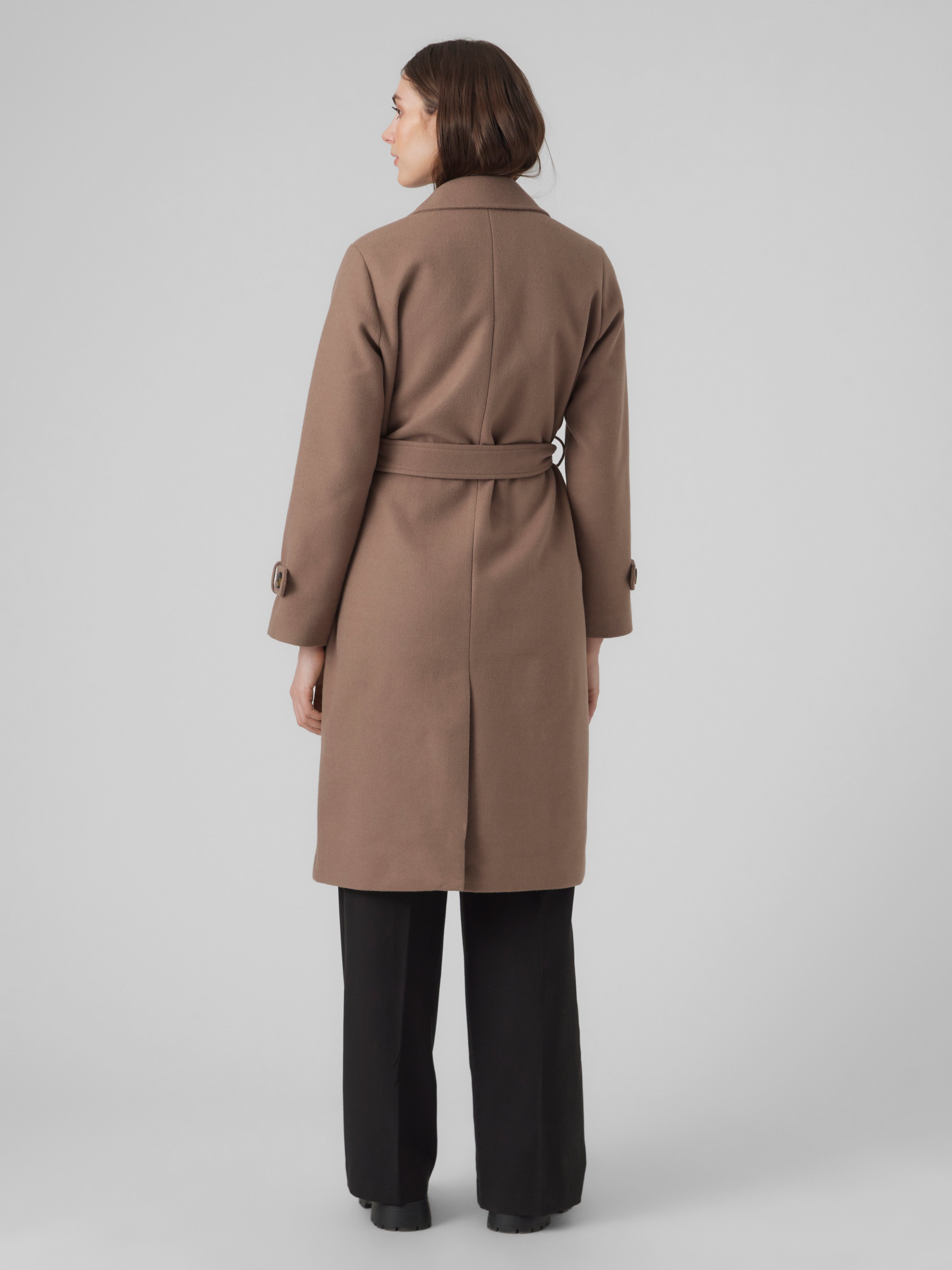 VMFORTUNEVEGA Mantel | Mittelbraun | Vero Moda®