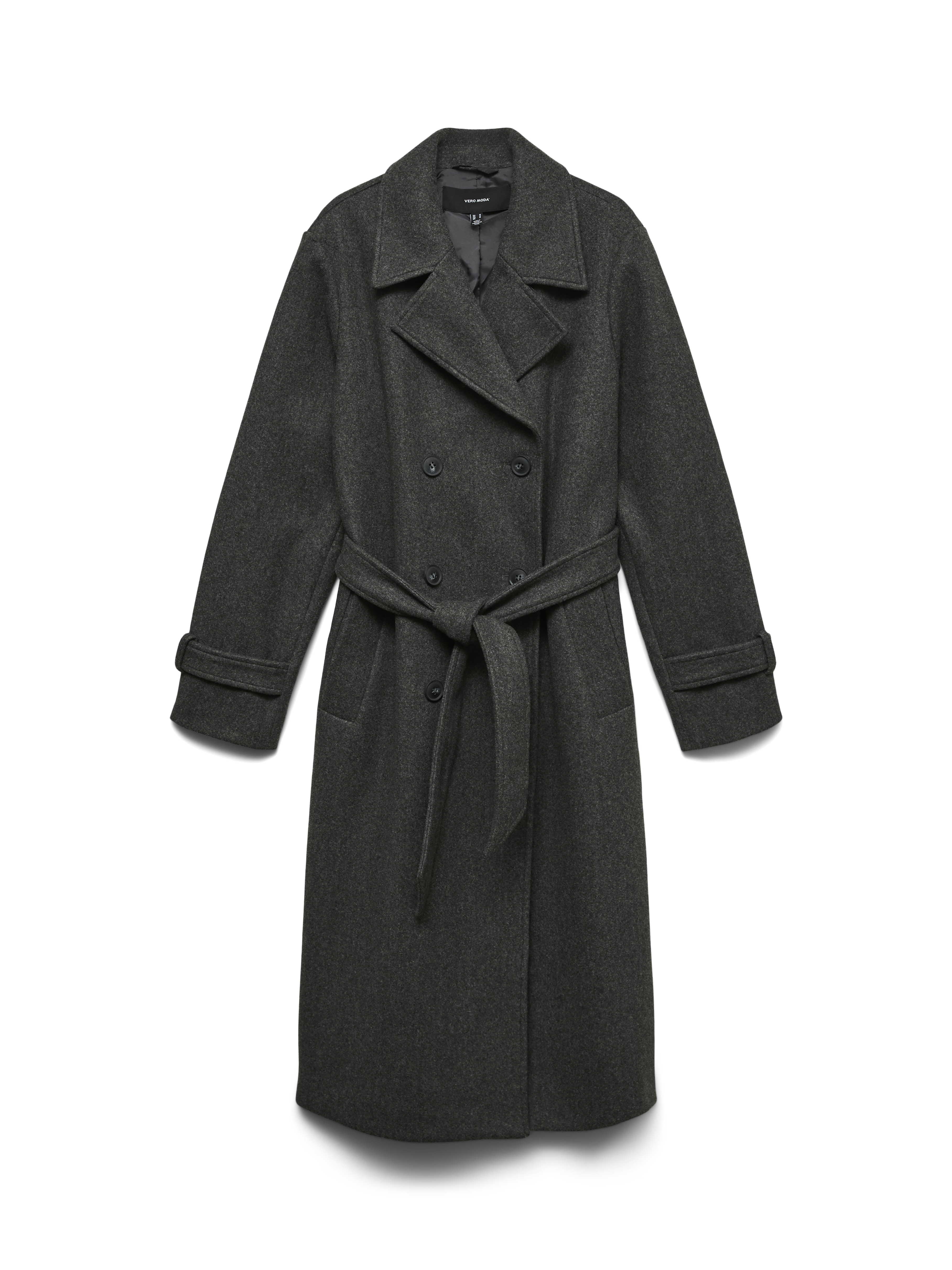 VMFORTUNEVEGA Mantel | Dunkelgrau | Vero Moda® 