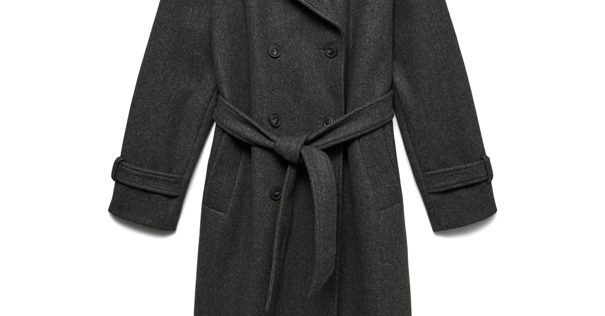 VMFORTUNEVEGA Mantel | Dunkelgrau | Vero Moda® 