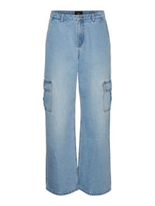 Vero Moda VMNORTH Loose fit Jeans -Medium Blue Denim - 10289887