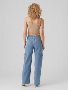 Vero Moda VMNORTH Loose fit Jeans -Medium Blue Denim - 10289887