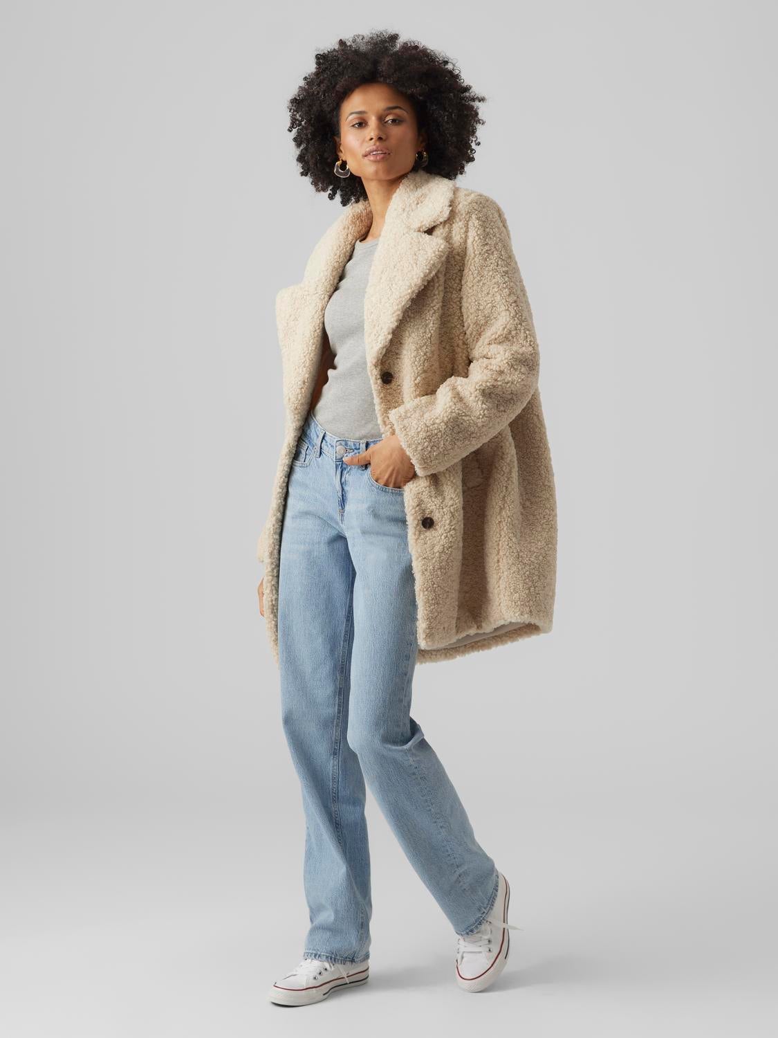 Vero moda sale oatmeal jacket