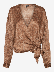 Vero Moda VMSNAKEY Top -Silver Mink - 10289939