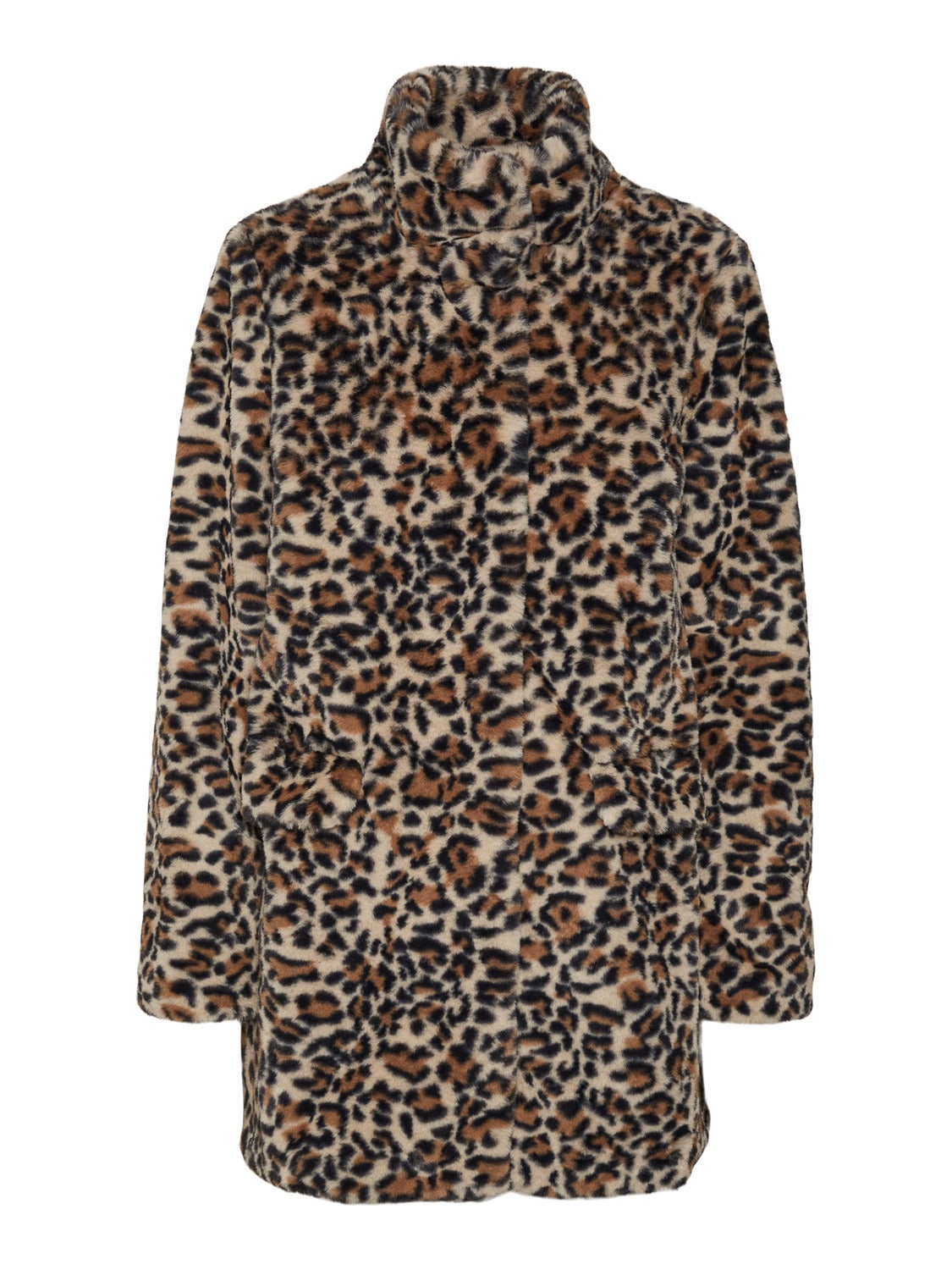 Vero moda leopard outlet coat