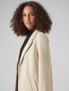 Vero Moda VMPOP Płaszcz -Oatmeal - 10289972