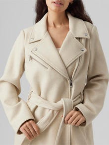 Fiona Coat - Light Grey Fleck – Premium Boutique