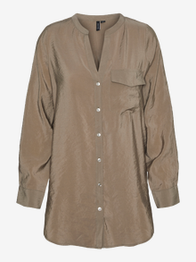 Vero Moda VMQUEENY Shirt -Brindle - 10290054