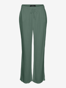 Vero Moda VMLINE Mid waist Trousers -Laurel Wreath - 10290058