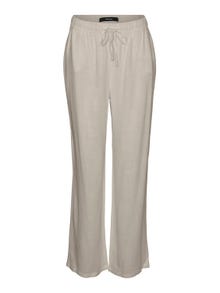 Vero Moda VMLINE Mid waist Trousers -Silver Lining - 10290058