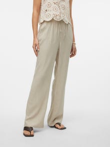 Vero Moda VMLINE Mittlere Taille Hose -Silver Lining - 10290058