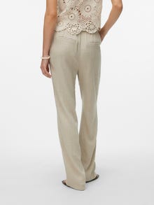 Vero Moda VMLINE Mittlere Taille Hose -Silver Lining - 10290058